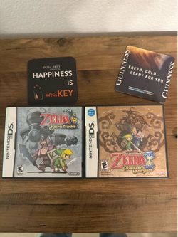 2 Zelda Nintendo DS games and children of mana