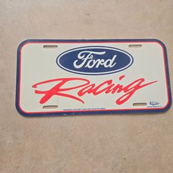 Vintage Ford Racing Plate