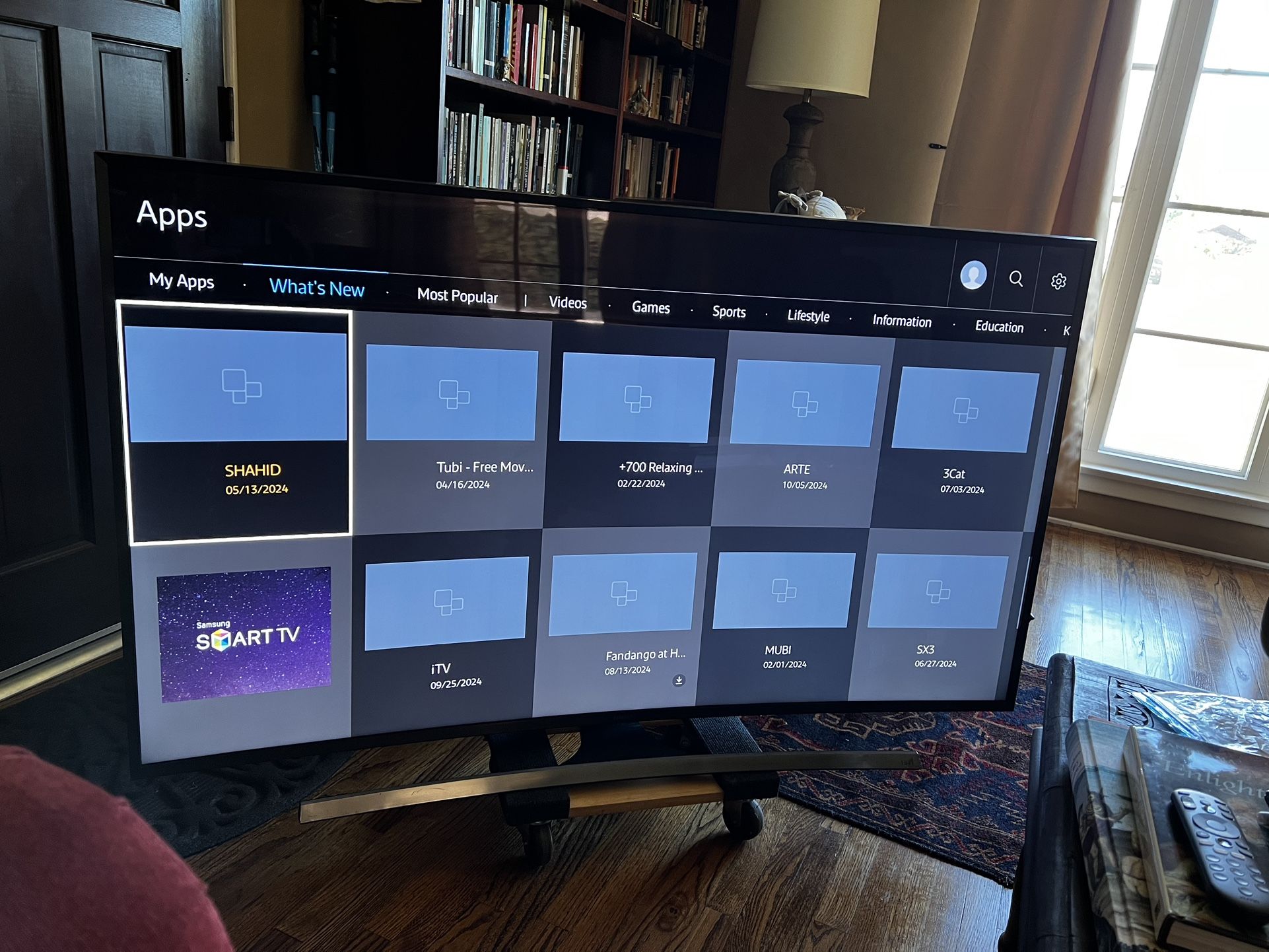 Free 65” Samsung Curved-Screen TV