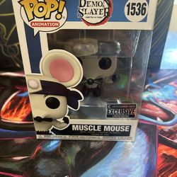 Demon Slayer Funko 1536 Muscle Mouse Entertainment Earth Exclusive!