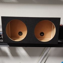 New!! Sealed Box For (2) 12" Subwoofers