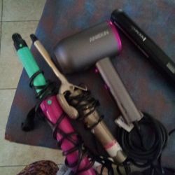 Blow Dryer Straightener Curling Irons