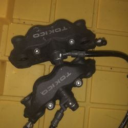 2012 CBR1000RR Tokico calipers, master cylinder and brake lever