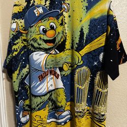 Faded World Tshirt XL AOP 