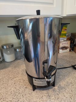 Vintage Wizard Western Auto Automatic 30 Cup Coffee Maker