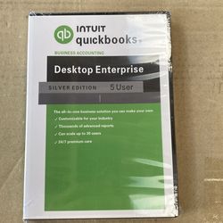 Quickbooks Enterprise 2024, Windows PC 5 users