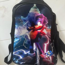 Sonic Backpack + Pencil Case