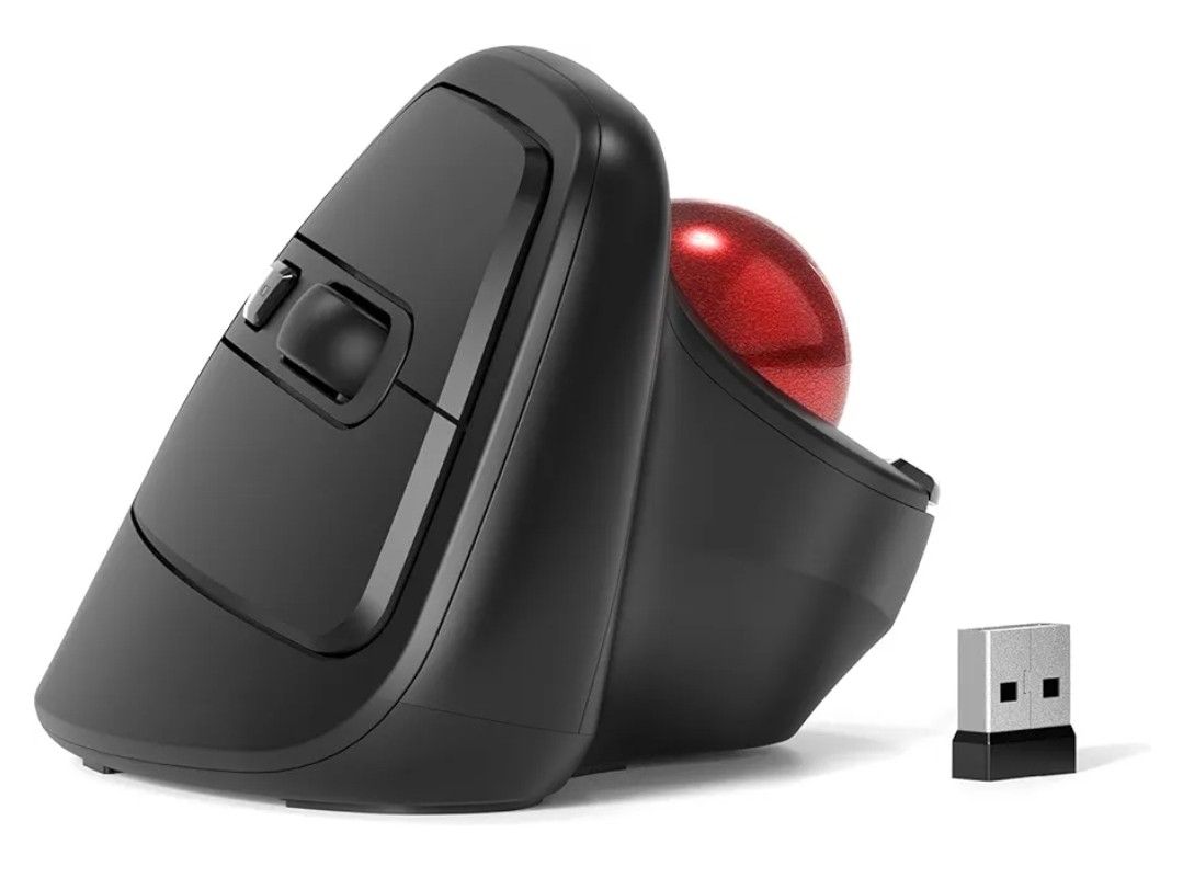 Mouse Inalámbrico Ergonómico