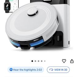 Lefant LiDAR Robot Vacuum and Mop, 90-Day Self-Emptying, 190° PSD Obstacle Avoidance, Customized Cleaning, Multi-Floor Mapping, 5500Pa Strong Suction,