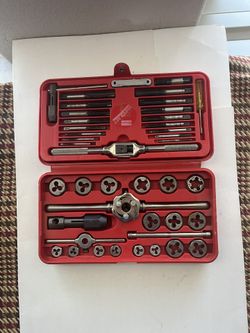 Complete Set of Irwin Hanson, Tap & Die Automotive Threading Tools Set, 24606