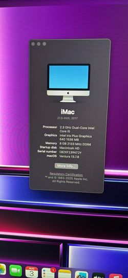 Mac 21.5 inch
