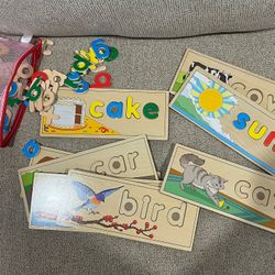 Melissa and Doug See & Spell Learning Toy puzzle