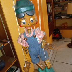 Pinocchio Handmade Puppet