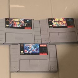 Lot Of SNES GAMES MEGA MAN X BATTLETOADS