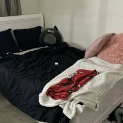 White Bed Frame Available