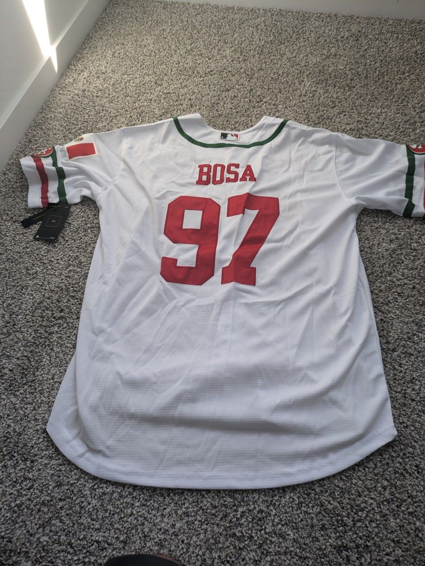49ers Mexico Baseball Bosa Jersey