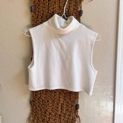 Crop Top Turtle Neck