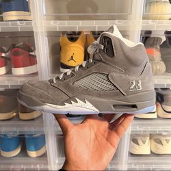 Jordan 5 “Wolf Grey”, Size 10