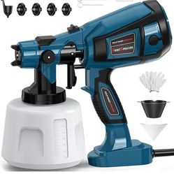 High electric power 1000W paint spray tool Easy to clean spray paint gun for furniture, cabinets, house paint