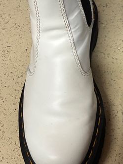Dr. Martens White Chelsea Boot