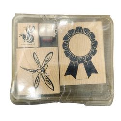 Mixed Lot Of Rubber Stamps