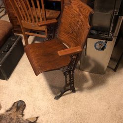 vintage theater seat