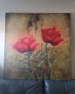 K BECK OIL PAINTING ON CANVAS