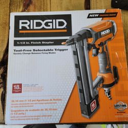 Ridgid Finish Stapler