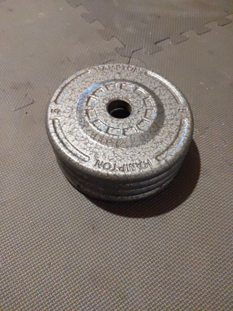 5 lb 1" Weight Plates