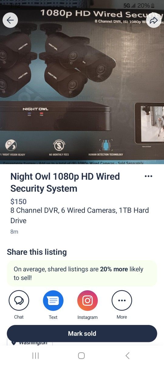 Night Owl Camera
