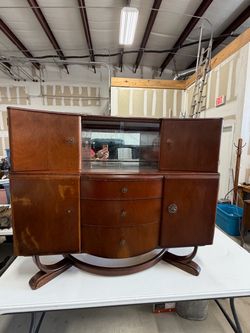 1950s British Beautility Cocktail Cabinet – Mid-Century MCM Restoration Project