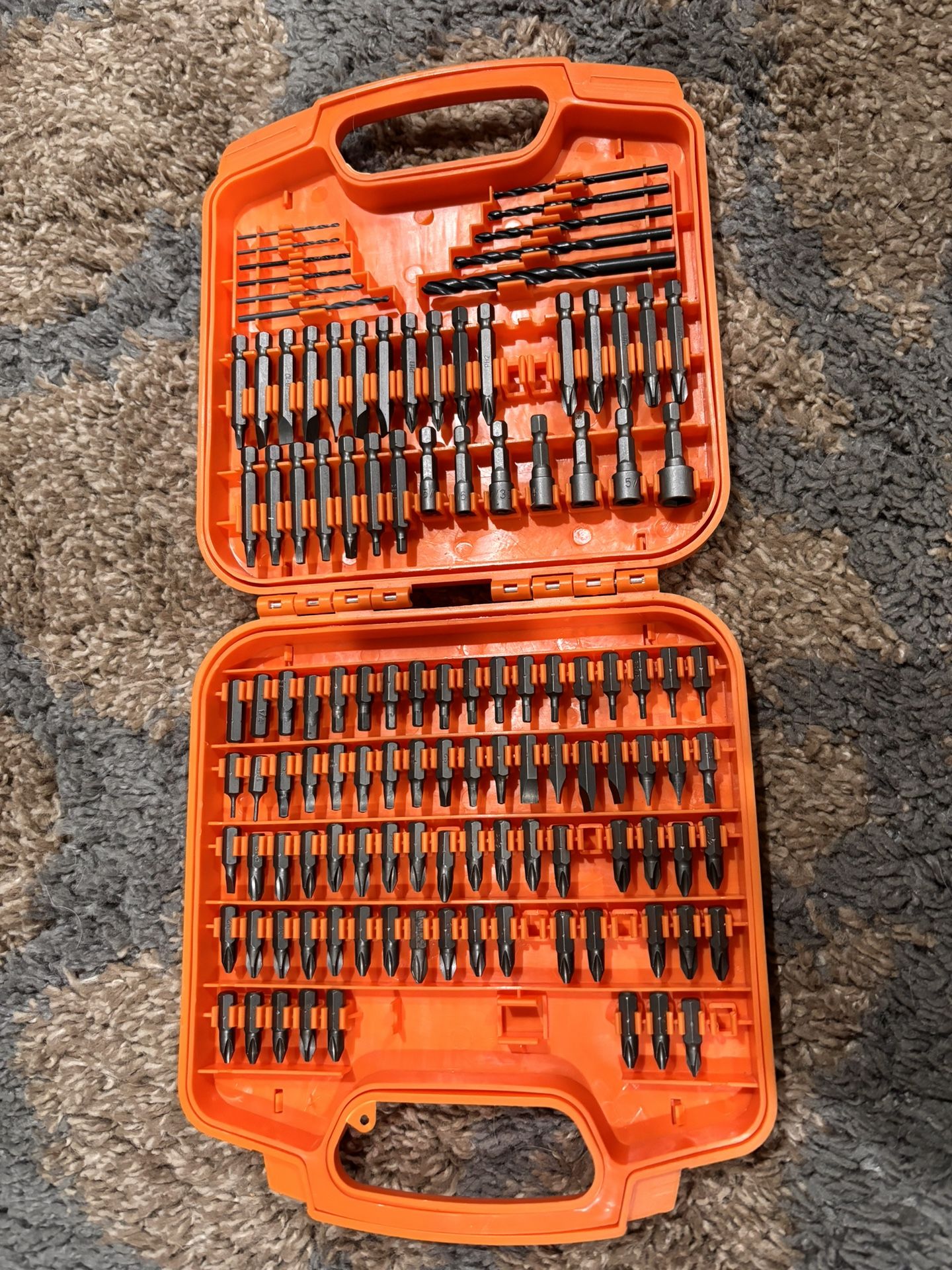 Rigid Brand Power Driver & Drill Bit Set 124 Pieces