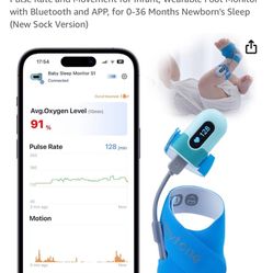 Baby Foot Oxygen/pulse Monitor 