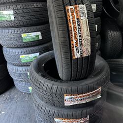SET OF FOUR NEW TIRES 225/60/18 ARROYO GRANDSPORT A/S INCLUDING MOUNT AND BALANCE, ASK ME FOR SIZES AND BRANDS