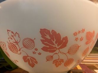 Pyrex Pink Gooseberry Cinderella Nesting Bowl 441
