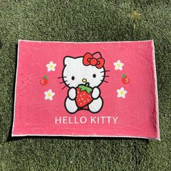 Hello Kitty Soft Material Rug 3FTx2FT Brand New 