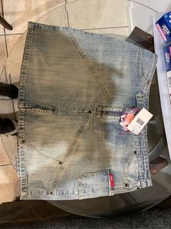 Apple Bottom Denim Skirt