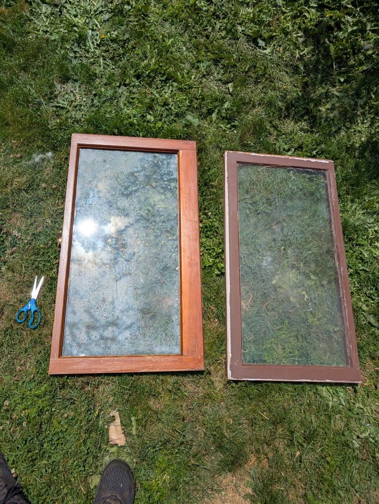 16 Wood Sash Window Panes (19x35.75)