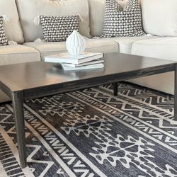 Solid Steel Industrial Parsons Coffee Table