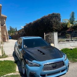 Q50 Hood Carbon Fiber