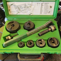 Greenlee Hole Punch Kit