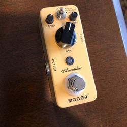 Mooer Acoustic Electric Guitar Effects Pedal