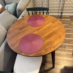 Dining Table With Two Chairs