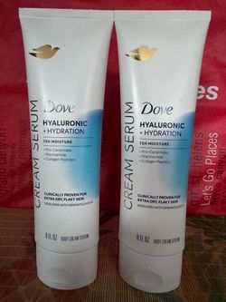 Dove body cream serum