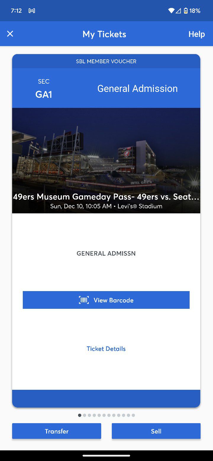 Museum Tickets For 49ers Seahawks Game