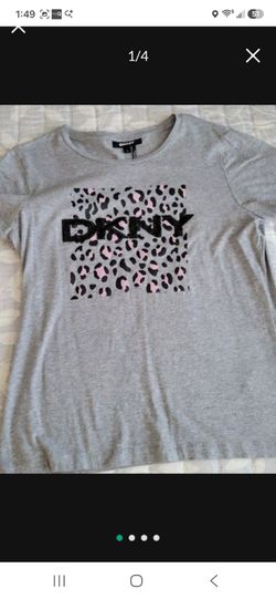 DKNY sequin tshirt women small