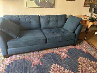 blue sofa $300 obo