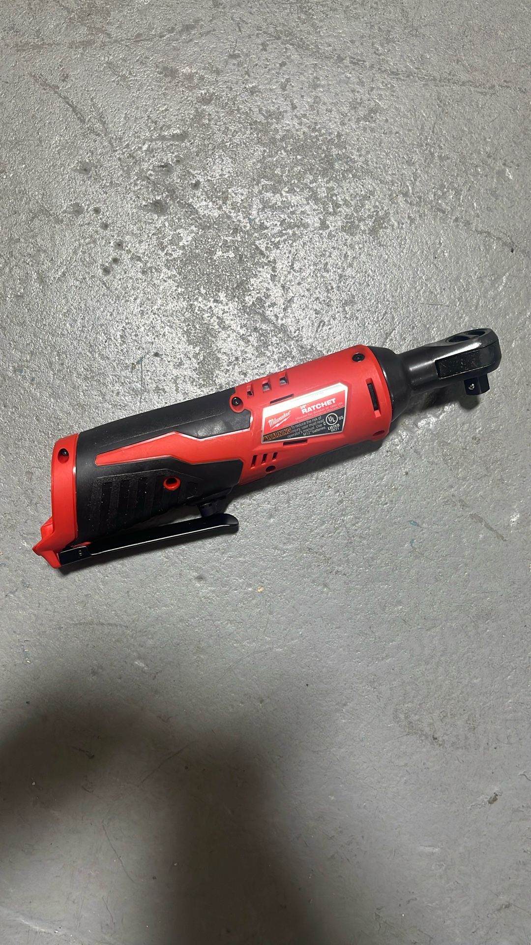 Milwaukee 2457-20 M12 12V 3/8" Inch Cordless Ratchet Tool Only