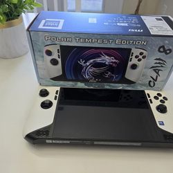 MSI Claw 8 AI+ Polor Tempest Edition 
