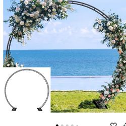 Metal Round Arch For Flowers Or Balloons